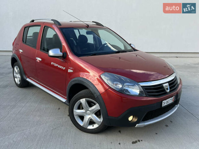 Красный Дачия Sandero StepWay, объемом двигателя 1.6 л и пробегом 139 тыс. км за 7350 $, фото 26 на Automoto.ua