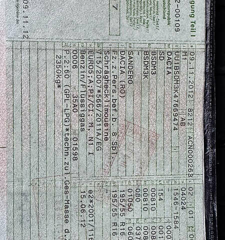 Красный Дачия Sandero StepWay, объемом двигателя 1.6 л и пробегом 115 тыс. км за 7599 $, фото 89 на Automoto.ua