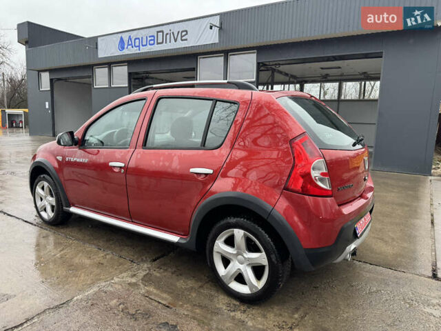 Красный Дачия Sandero StepWay, объемом двигателя 1.6 л и пробегом 185 тыс. км за 7350 $, фото 8 на Automoto.ua