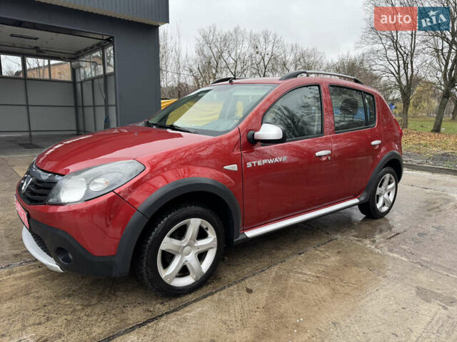 Красный Дачия Sandero StepWay, объемом двигателя 1.6 л и пробегом 185 тыс. км за 7350 $, фото 9 на Automoto.ua