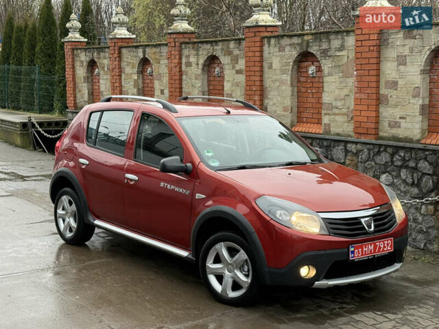 Красный Дачия Sandero StepWay, объемом двигателя 1.6 л и пробегом 163 тыс. км за 6950 $, фото 17 на Automoto.ua