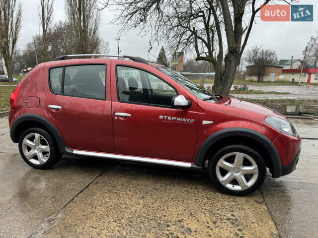 Красный Дачия Sandero StepWay, объемом двигателя 1.6 л и пробегом 185 тыс. км за 7350 $, фото 10 на Automoto.ua