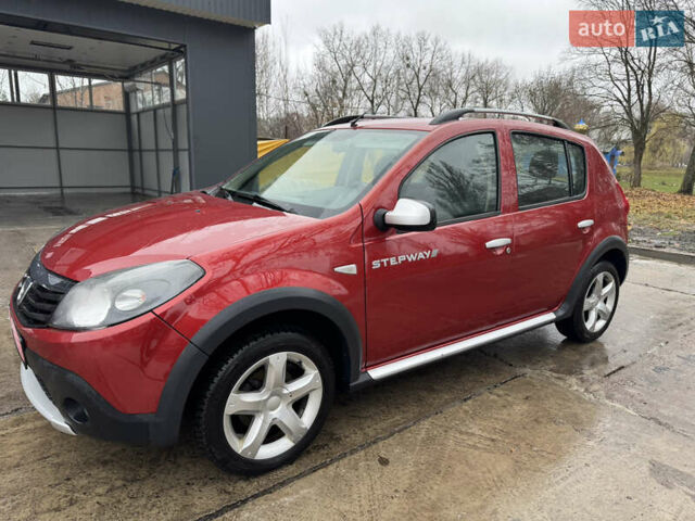 Красный Дачия Sandero StepWay, объемом двигателя 1.6 л и пробегом 185 тыс. км за 7350 $, фото 31 на Automoto.ua