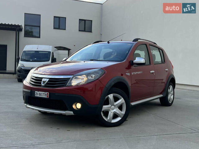 Красный Дачия Sandero StepWay, объемом двигателя 1.6 л и пробегом 139 тыс. км за 7350 $, фото 14 на Automoto.ua