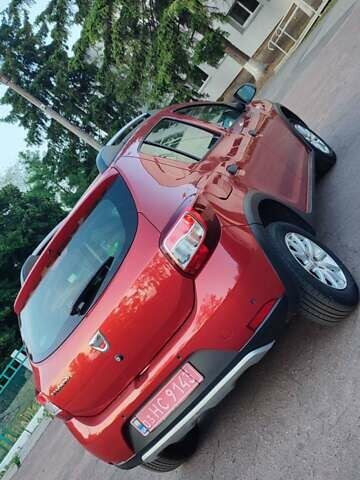 Красный Дачия Sandero StepWay, объемом двигателя 1.5 л и пробегом 216 тыс. км за 7350 $, фото 11 на Automoto.ua