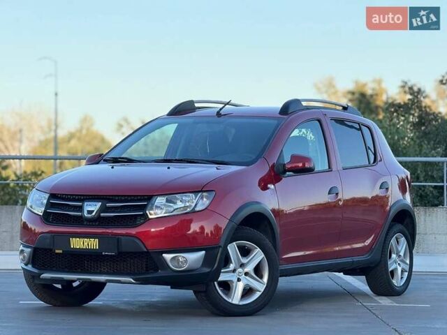 Червоний Дачія Sandero StepWay, об'ємом двигуна 1.46 л та пробігом 90 тис. км за 8850 $, фото 6 на Automoto.ua