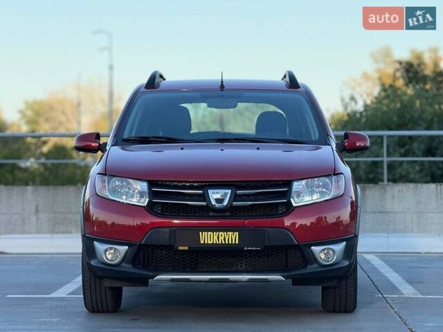 Червоний Дачія Sandero StepWay, об'ємом двигуна 1.46 л та пробігом 90 тис. км за 8850 $, фото 4 на Automoto.ua