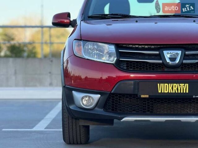 Червоний Дачія Sandero StepWay, об'ємом двигуна 1.46 л та пробігом 90 тис. км за 8850 $, фото 2 на Automoto.ua