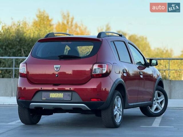 Червоний Дачія Sandero StepWay, об'ємом двигуна 1.46 л та пробігом 90 тис. км за 8850 $, фото 16 на Automoto.ua