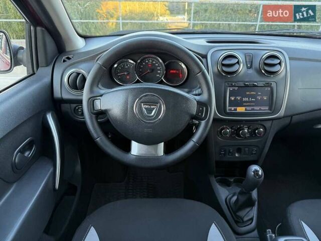 Червоний Дачія Sandero StepWay, об'ємом двигуна 1.46 л та пробігом 90 тис. км за 8850 $, фото 27 на Automoto.ua
