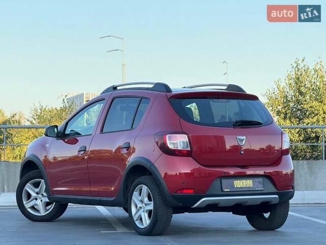 Червоний Дачія Sandero StepWay, об'ємом двигуна 1.46 л та пробігом 90 тис. км за 8850 $, фото 19 на Automoto.ua