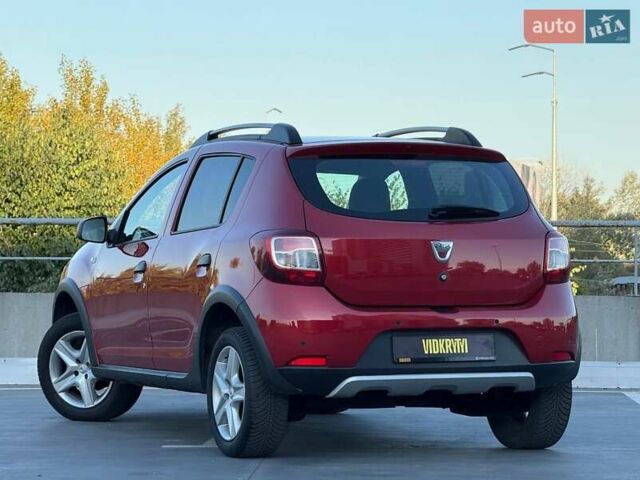 Червоний Дачія Sandero StepWay, об'ємом двигуна 1.46 л та пробігом 90 тис. км за 8850 $, фото 15 на Automoto.ua