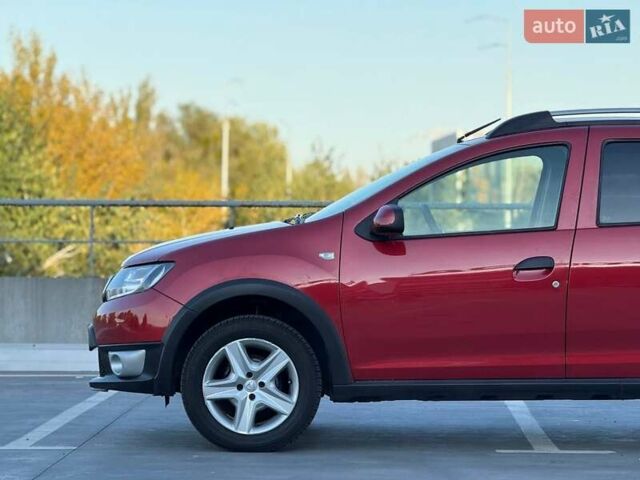 Червоний Дачія Sandero StepWay, об'ємом двигуна 1.46 л та пробігом 90 тис. км за 8850 $, фото 1 на Automoto.ua