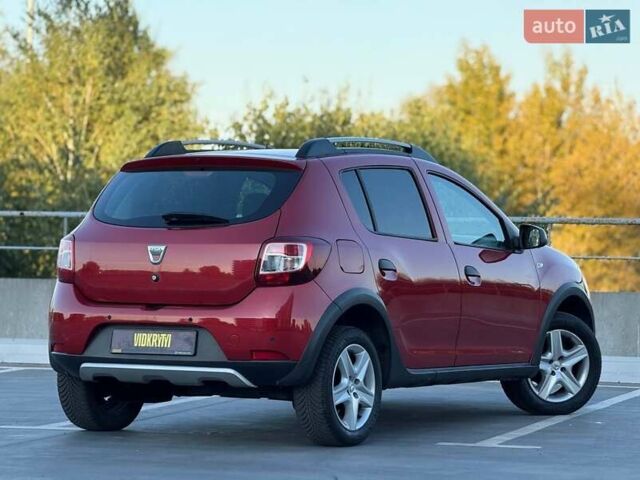 Червоний Дачія Sandero StepWay, об'ємом двигуна 1.46 л та пробігом 90 тис. км за 8850 $, фото 9 на Automoto.ua