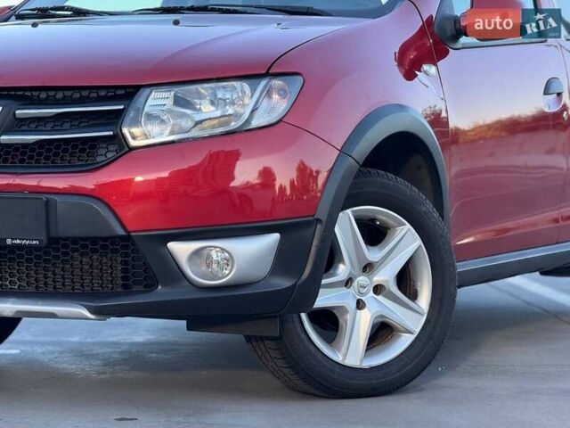 Червоний Дачія Sandero StepWay, об'ємом двигуна 1.46 л та пробігом 90 тис. км за 8850 $, фото 13 на Automoto.ua