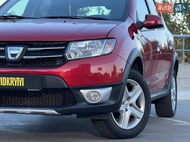 Червоний Дачія Sandero StepWay, об'ємом двигуна 1.46 л та пробігом 90 тис. км за 8850 $, фото 11 на Automoto.ua