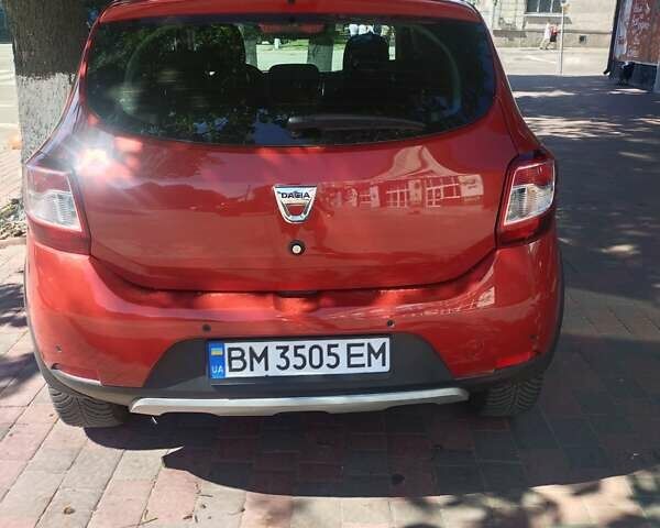 Красный Дачия Sandero StepWay, объемом двигателя 1.5 л и пробегом 90 тыс. км за 8499 $, фото 10 на Automoto.ua