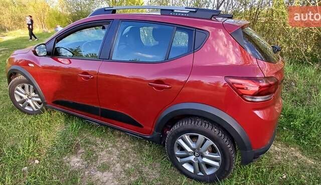 Красный Дачия Sandero StepWay, объемом двигателя 1 л и пробегом 26 тыс. км за 13150 $, фото 12 на Automoto.ua