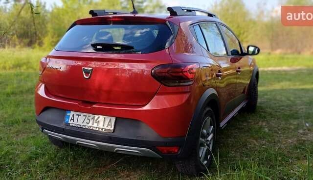 Красный Дачия Sandero StepWay, объемом двигателя 1 л и пробегом 26 тыс. км за 13150 $, фото 13 на Automoto.ua