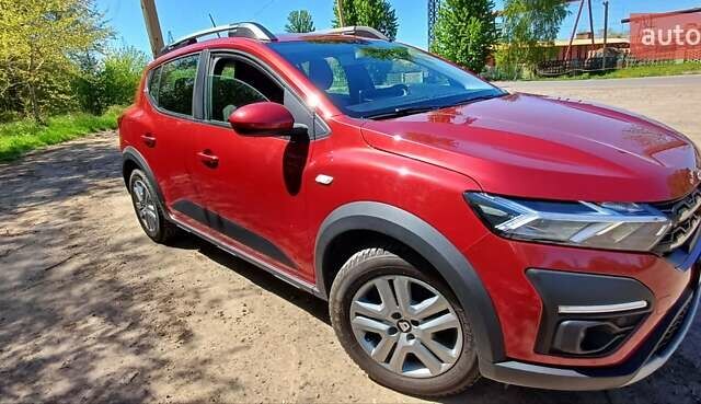 Красный Дачия Sandero StepWay, объемом двигателя 1 л и пробегом 26 тыс. км за 13150 $, фото 6 на Automoto.ua
