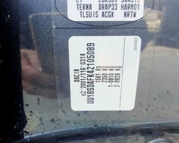 Дачия Sandero StepWay, объемом двигателя 1.6 л и пробегом 172 тыс. км за 6500 $, фото 22 на Automoto.ua