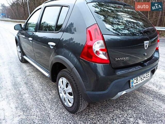 Сірий Дачія Sandero StepWay, об'ємом двигуна 1.6 л та пробігом 183 тис. км за 6400 $, фото 9 на Automoto.ua