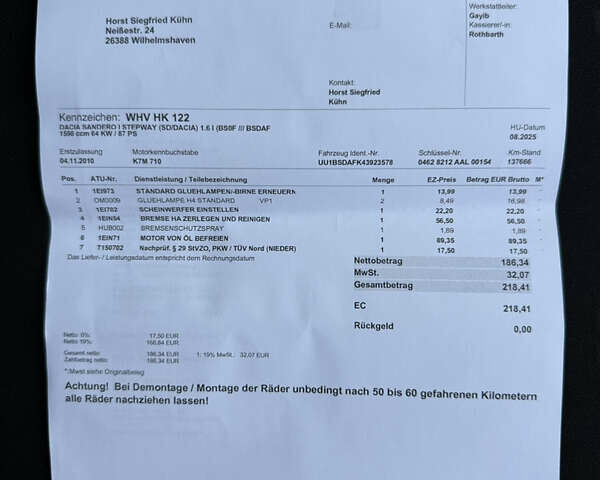 Серый Дачия Sandero StepWay, объемом двигателя 1.6 л и пробегом 141 тыс. км за 6200 $, фото 115 на Automoto.ua