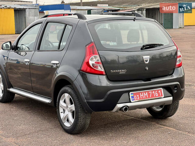 Сірий Дачія Sandero StepWay, об'ємом двигуна 1.6 л та пробігом 203 тис. км за 6700 $, фото 7 на Automoto.ua
