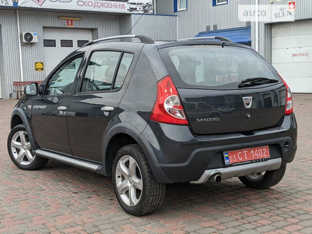 Сірий Дачія Sandero StepWay, об'ємом двигуна 1.6 л та пробігом 225 тис. км за 6100 $, фото 49 на Automoto.ua