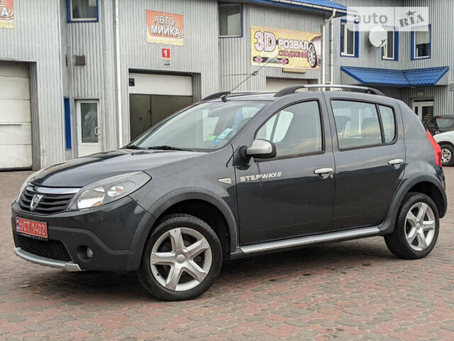 Сірий Дачія Sandero StepWay, об'ємом двигуна 1.6 л та пробігом 225 тис. км за 6100 $, фото 9 на Automoto.ua