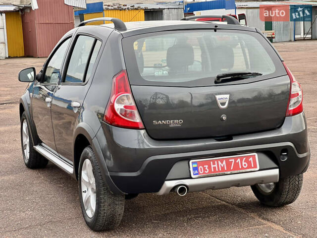 Сірий Дачія Sandero StepWay, об'ємом двигуна 1.6 л та пробігом 203 тис. км за 6700 $, фото 8 на Automoto.ua