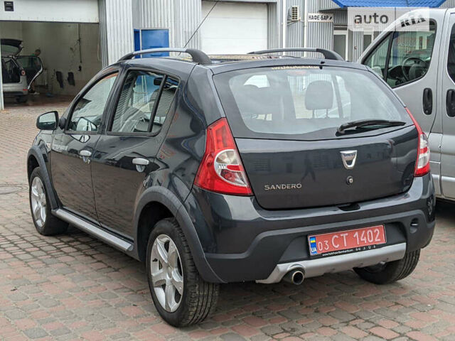 Сірий Дачія Sandero StepWay, об'ємом двигуна 1.6 л та пробігом 225 тис. км за 6100 $, фото 57 на Automoto.ua