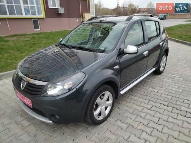 Серый Дачия Sandero StepWay, объемом двигателя 1.6 л и пробегом 168 тыс. км за 7450 $, фото 11 на Automoto.ua