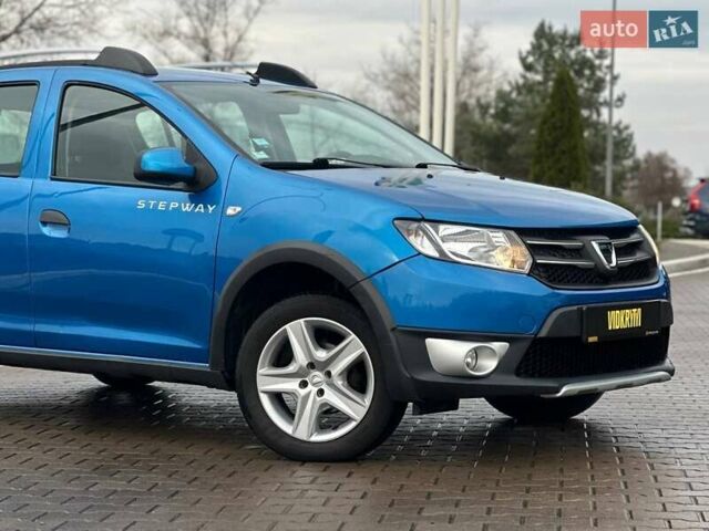 Синий Дачия Sandero StepWay, объемом двигателя 1.5 л и пробегом 219 тыс. км за 7950 $, фото 7 на Automoto.ua