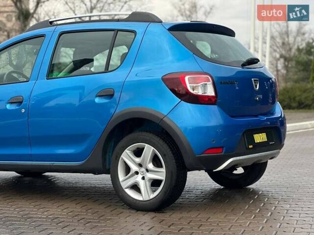Синий Дачия Sandero StepWay, объемом двигателя 1.5 л и пробегом 219 тыс. км за 7950 $, фото 9 на Automoto.ua