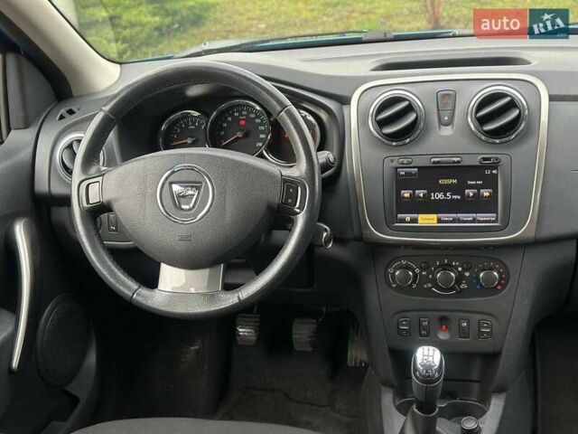 Синий Дачия Sandero StepWay, объемом двигателя 1.5 л и пробегом 219 тыс. км за 7950 $, фото 25 на Automoto.ua