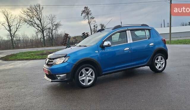 Синій Дачія Sandero StepWay, об'ємом двигуна 1.5 л та пробігом 198 тис. км за 8900 $, фото 118 на Automoto.ua
