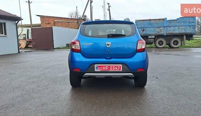 Синій Дачія Sandero StepWay, об'ємом двигуна 1.5 л та пробігом 198 тис. км за 8900 $, фото 6 на Automoto.ua
