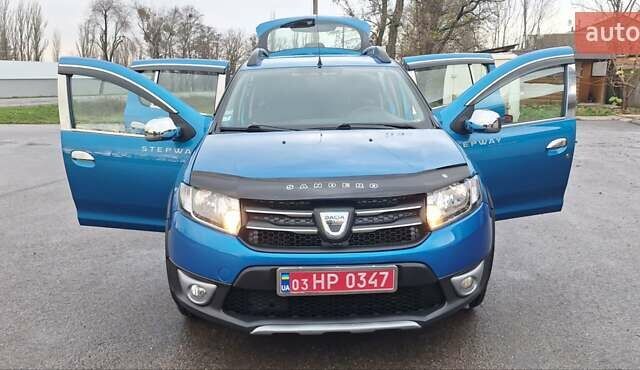 Синій Дачія Sandero StepWay, об'ємом двигуна 1.5 л та пробігом 198 тис. км за 8900 $, фото 94 на Automoto.ua
