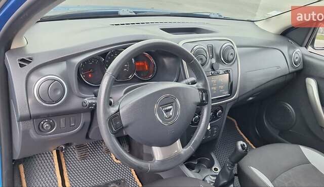 Синій Дачія Sandero StepWay, об'ємом двигуна 1.5 л та пробігом 198 тис. км за 8900 $, фото 53 на Automoto.ua