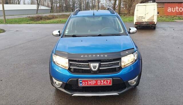 Синій Дачія Sandero StepWay, об'ємом двигуна 1.5 л та пробігом 198 тис. км за 8900 $, фото 109 на Automoto.ua