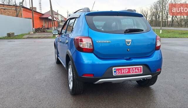 Синій Дачія Sandero StepWay, об'ємом двигуна 1.5 л та пробігом 198 тис. км за 8900 $, фото 46 на Automoto.ua