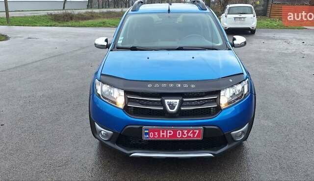 Синій Дачія Sandero StepWay, об'ємом двигуна 1.5 л та пробігом 198 тис. км за 8900 $, фото 44 на Automoto.ua