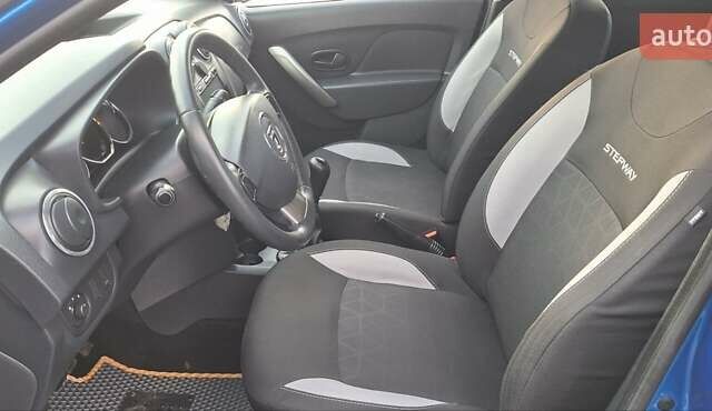 Синій Дачія Sandero StepWay, об'ємом двигуна 1.5 л та пробігом 198 тис. км за 8900 $, фото 121 на Automoto.ua