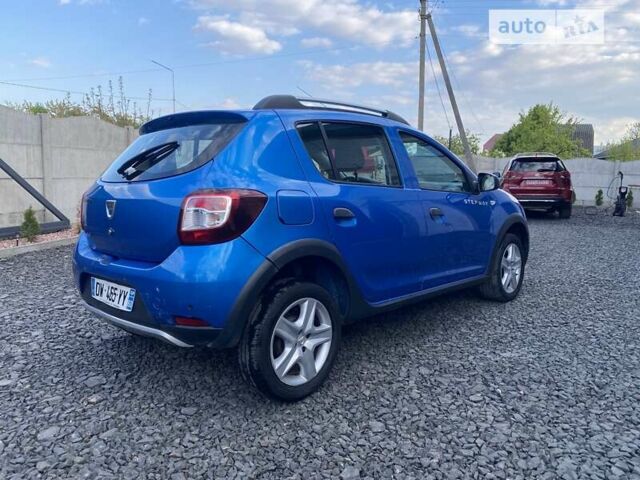 Синій Дачія Sandero StepWay, об'ємом двигуна 1.5 л та пробігом 170 тис. км за 7700 $, фото 17 на Automoto.ua