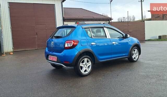 Синій Дачія Sandero StepWay, об'ємом двигуна 1.5 л та пробігом 198 тис. км за 8900 $, фото 113 на Automoto.ua