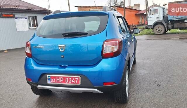 Синій Дачія Sandero StepWay, об'ємом двигуна 1.5 л та пробігом 198 тис. км за 8900 $, фото 49 на Automoto.ua