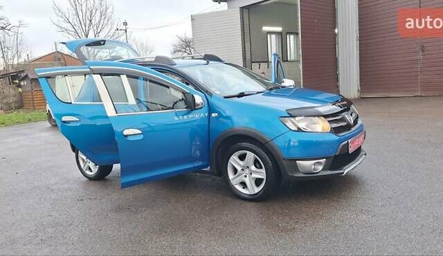 Синій Дачія Sandero StepWay, об'ємом двигуна 1.5 л та пробігом 198 тис. км за 8900 $, фото 104 на Automoto.ua