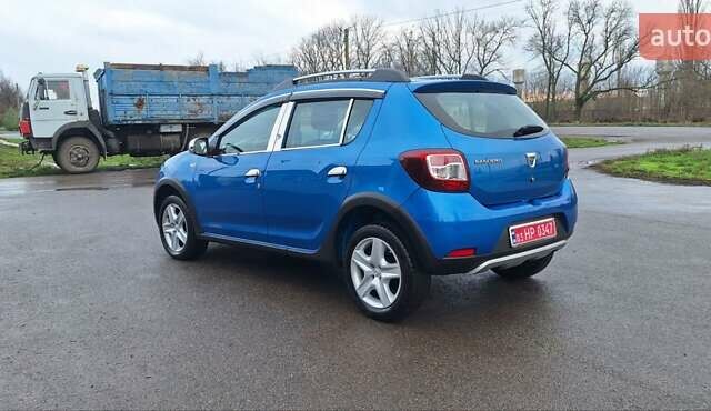 Синій Дачія Sandero StepWay, об'ємом двигуна 1.5 л та пробігом 198 тис. км за 8900 $, фото 7 на Automoto.ua