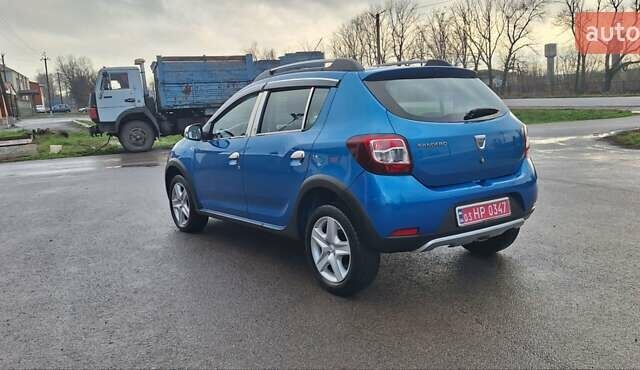 Синій Дачія Sandero StepWay, об'ємом двигуна 1.5 л та пробігом 198 тис. км за 8900 $, фото 116 на Automoto.ua